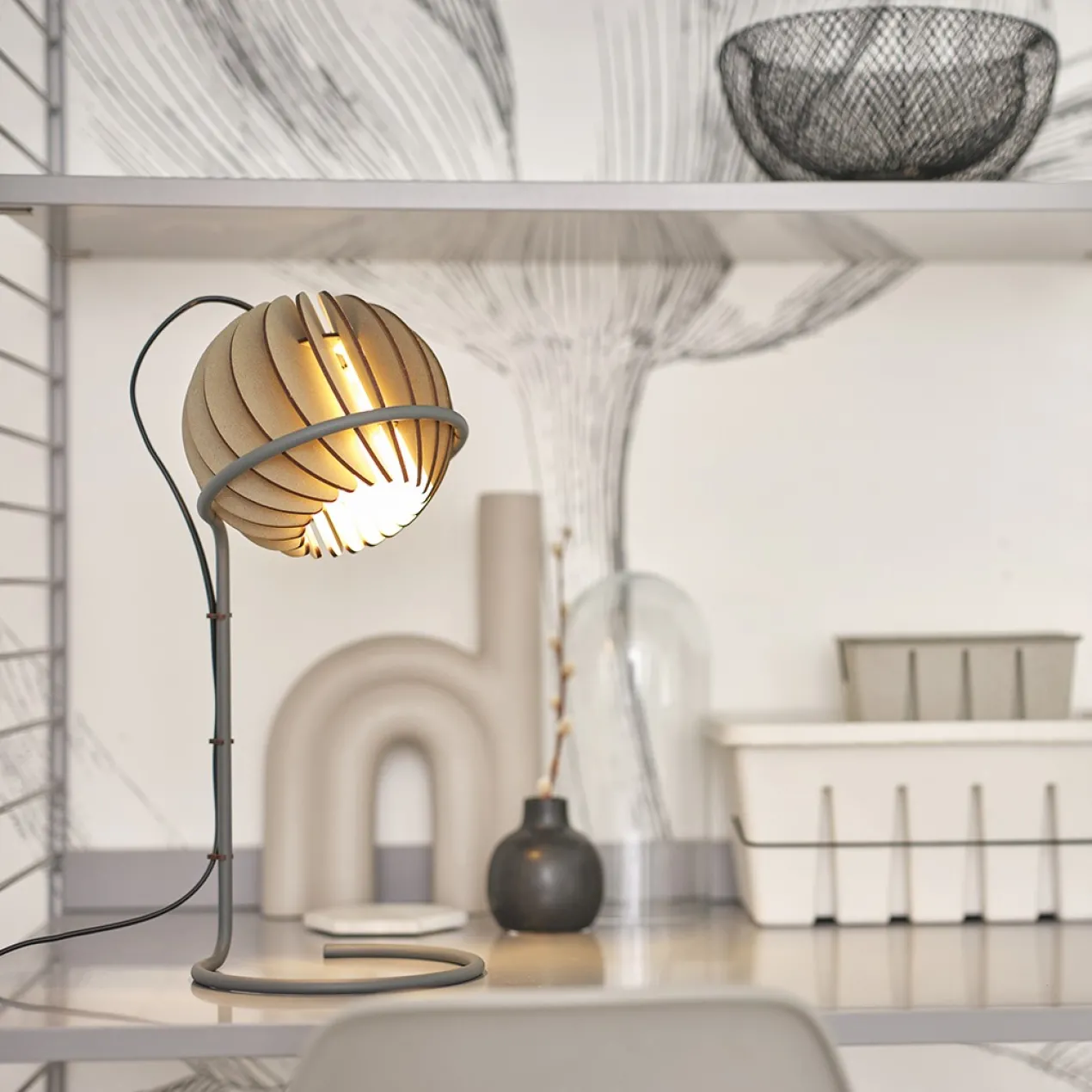 Bureaulamp Atmosphere Soft Grey