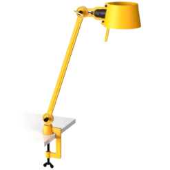Bureaulamp Bolt met klem 1 arm sunny yellow