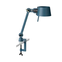 Bureaulamp Bolt met klem small 1 arm klein thunder blue