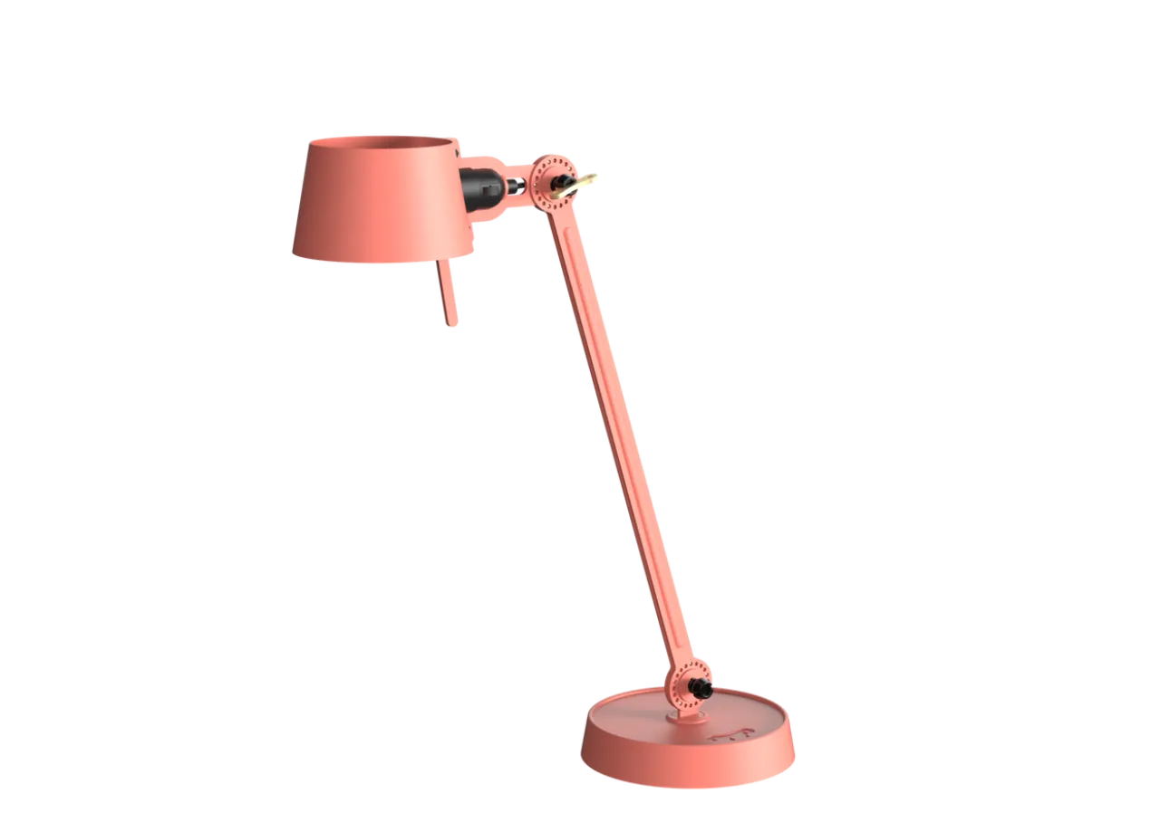 Bureaulamp Bolt met voet 1 arm daybreak rose