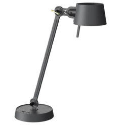 Bureaulamp Bolt met voet 1 arm midnight gray