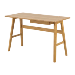 Bureau Lisanna naturel met lade 120x60 cm