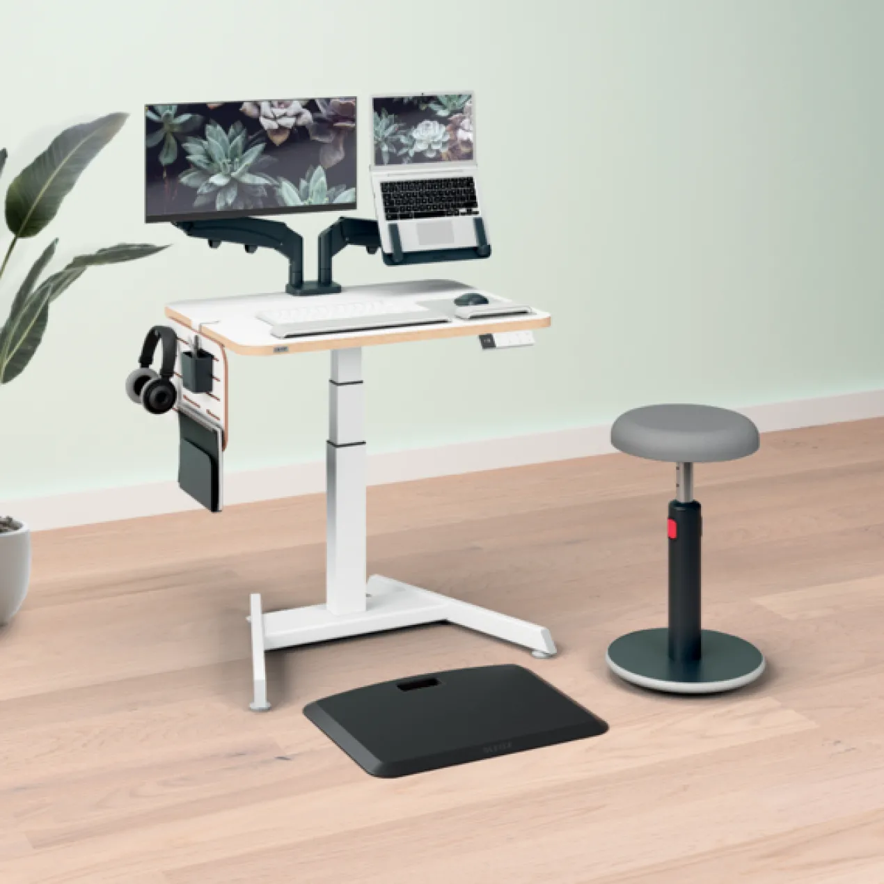 Bureau Ophangbord Klein 42x25 cm wit