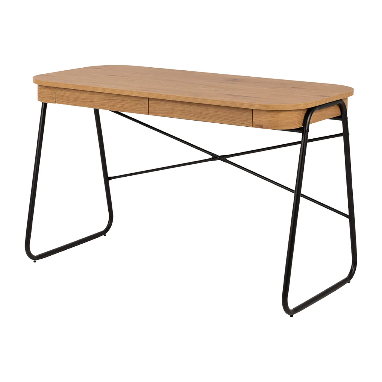 Bureau Steven - met 2 lades Naturel
