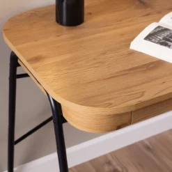Bureau Steven - met 2 lades Naturel