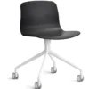 Bureaustoel AAC14 wit onderstel black