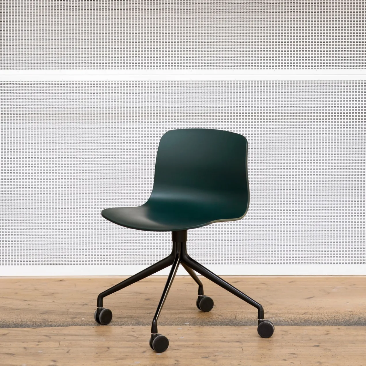 Bureaustoel AAC14 zwart onderstel black