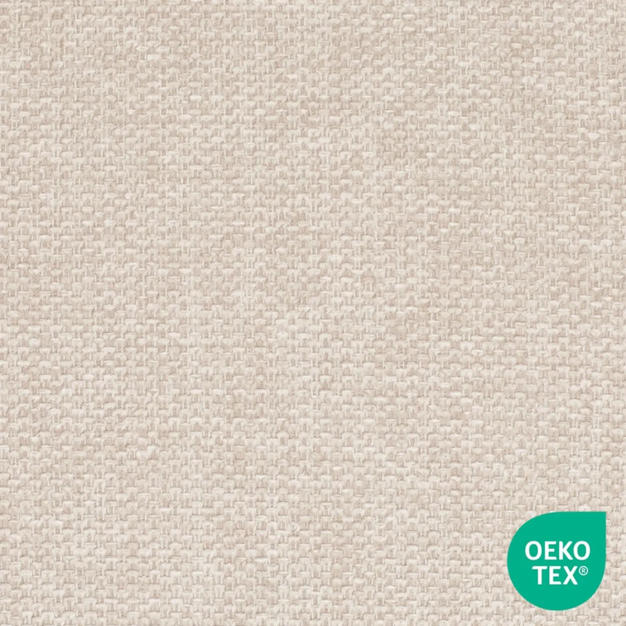 Bureaustoel Nout-Mia beige - wit onderstel