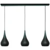 BURMA HANGLAMP DRUPPEL 3 LICHTS