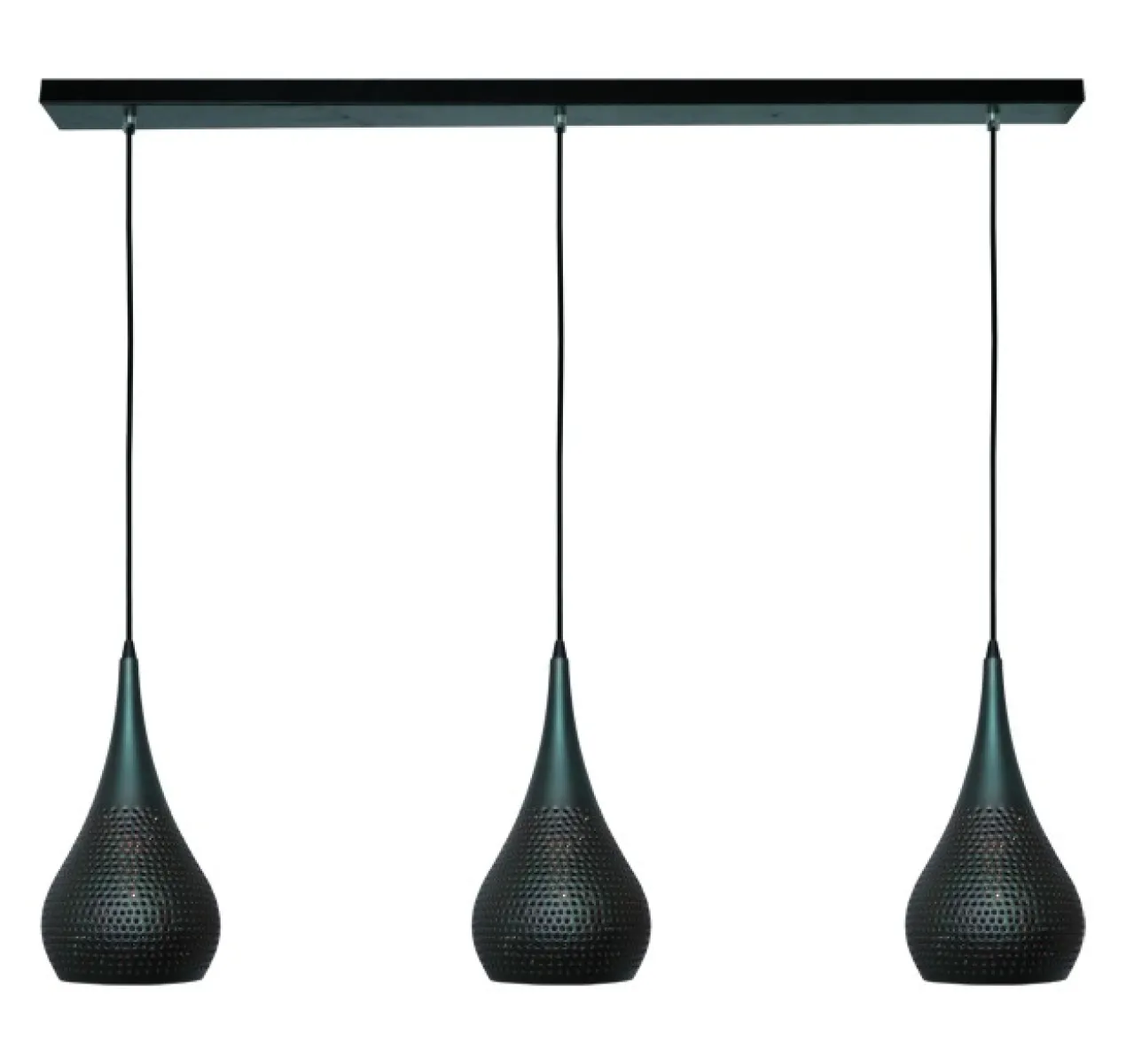 BURMA HANGLAMP DRUPPEL 3 LICHTS