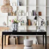 Buro Ems klein zwart - 2 lades