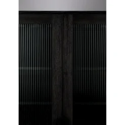 Cabinet travis black oak