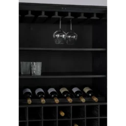 Cabinet travis black oak