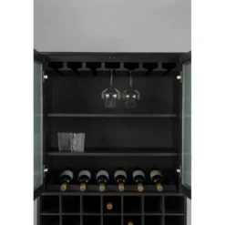 Cabinet travis black oak
