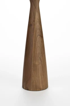 Candle holder flames l brown