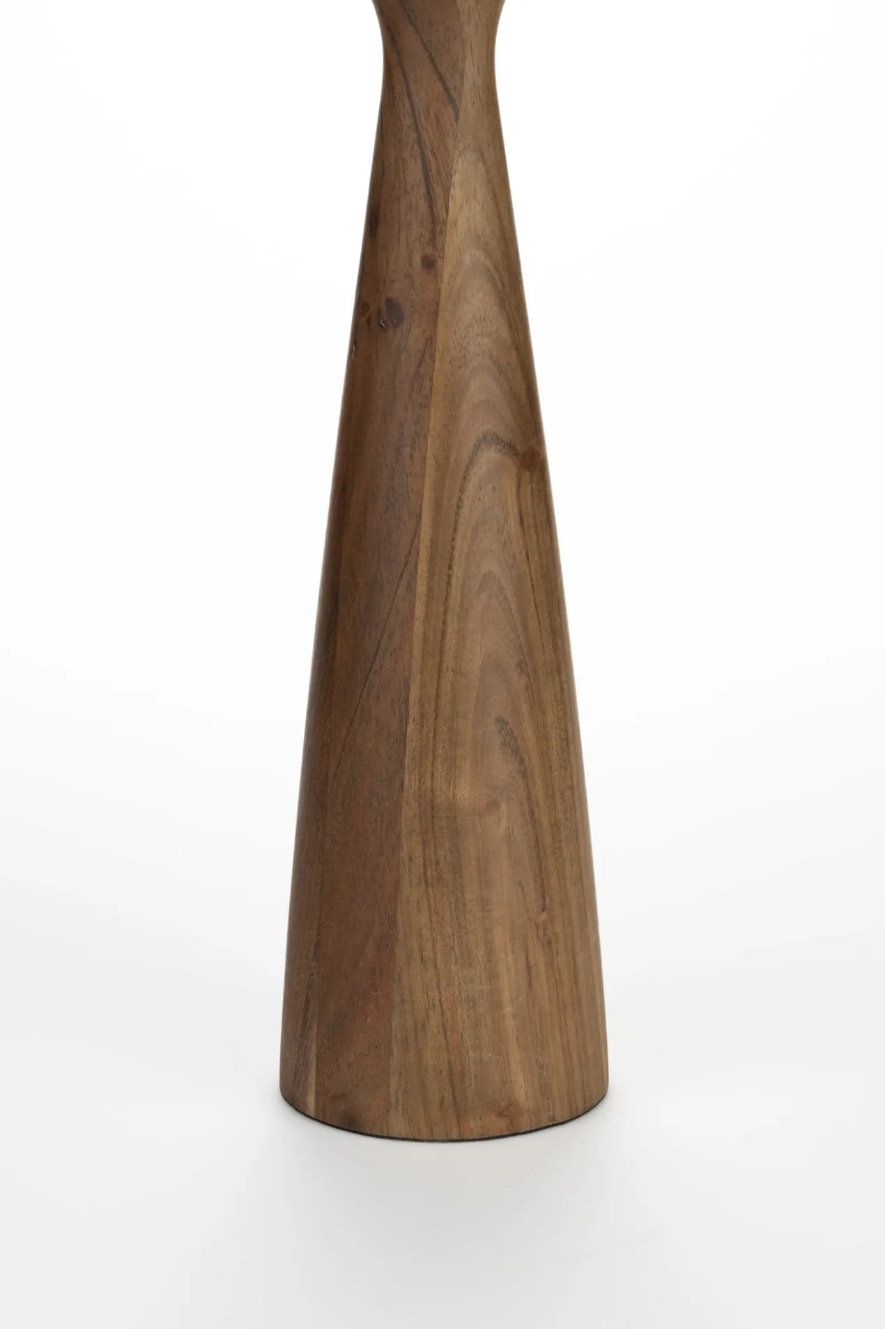 Candle holder flames l brown