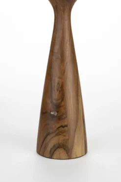 Candle holder flames m brown