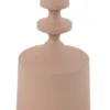 Candle holder old pink matt