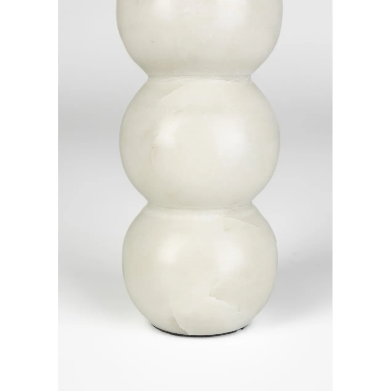 Candle holder rome marble white