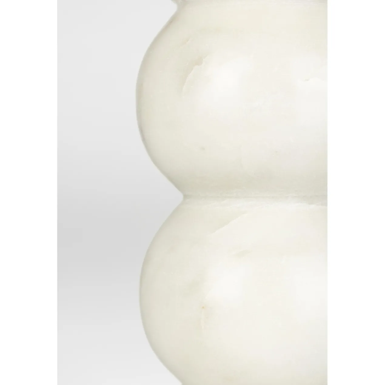 Candle holder rome marble white