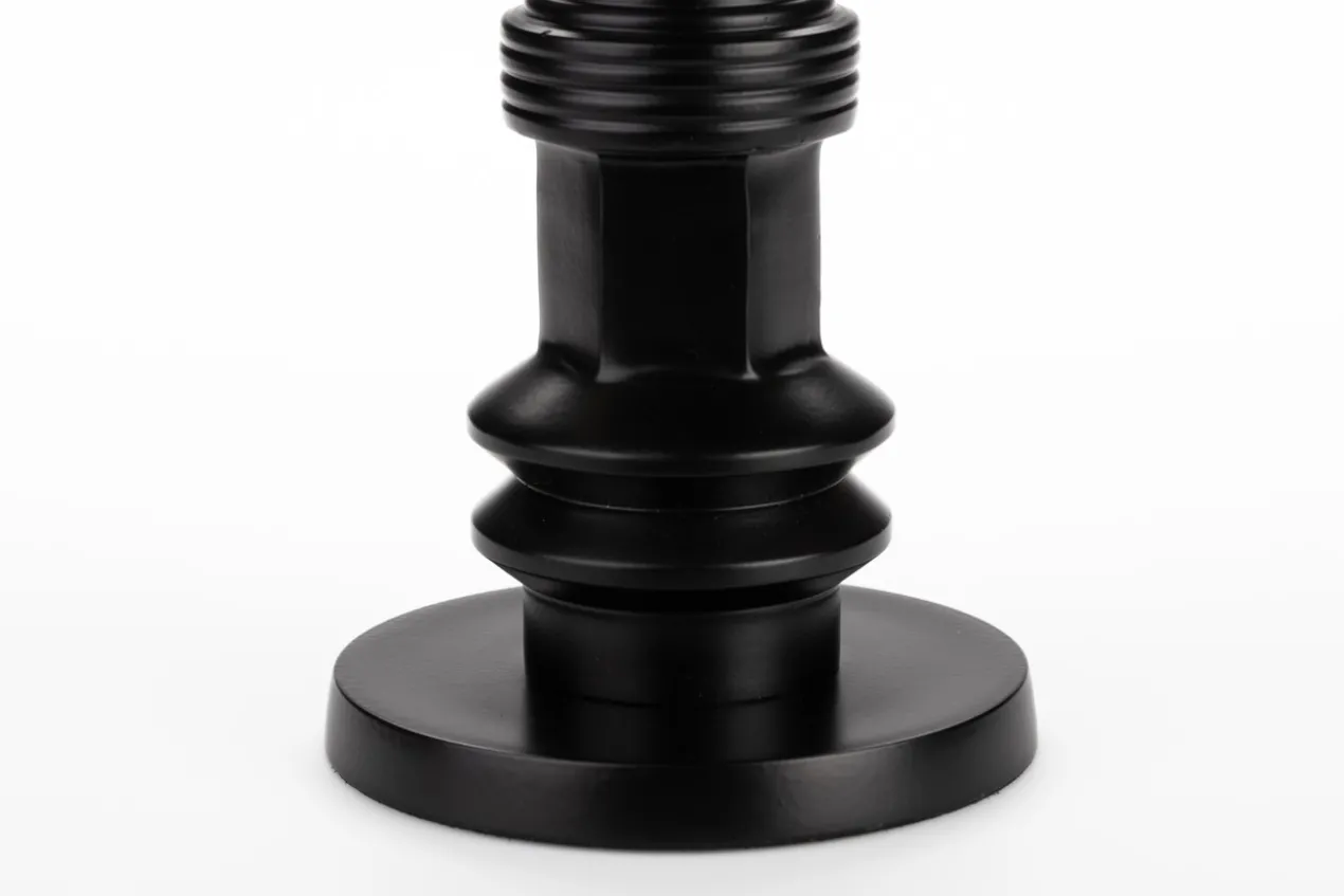 Candle holder totem m black
