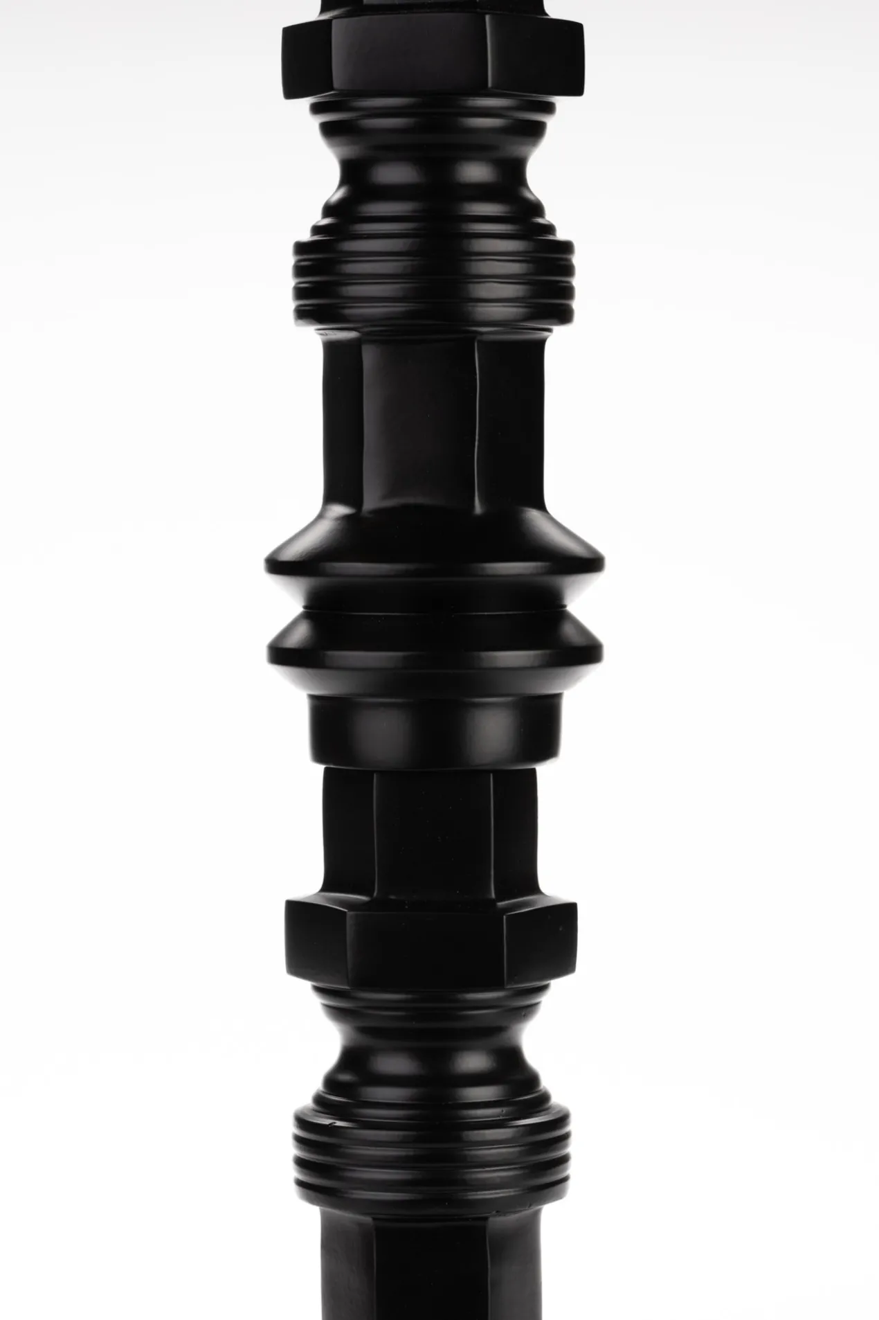 Candle holder totem m black