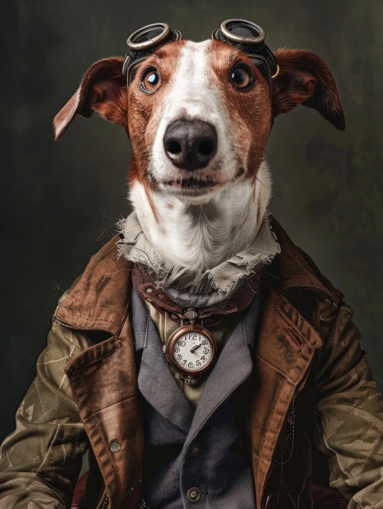 Canvas schilderij van een Ierse Rode hond 100x150 cm