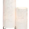 Capiz schelpen staande lamp cilinder - M