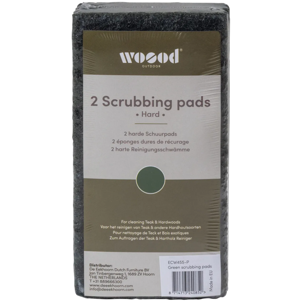 Care outdoor schuurpads groen 2 stuks