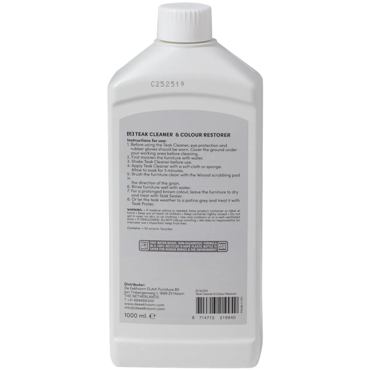 Care outdoor teak cleaner & colour restorer 1000ml
