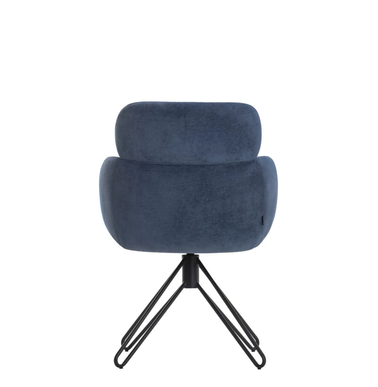 Caroline draaistoel blauw
