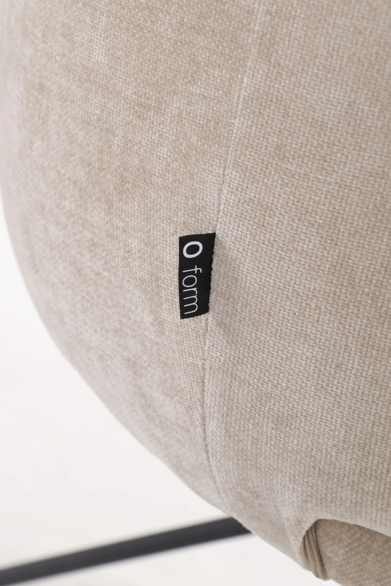 Caroline draaistoel stof beige