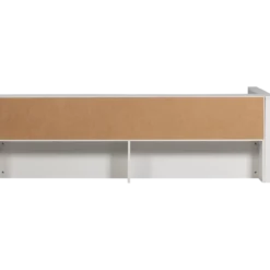 Carter hoekbed links/rechts grenen wit [fsc]