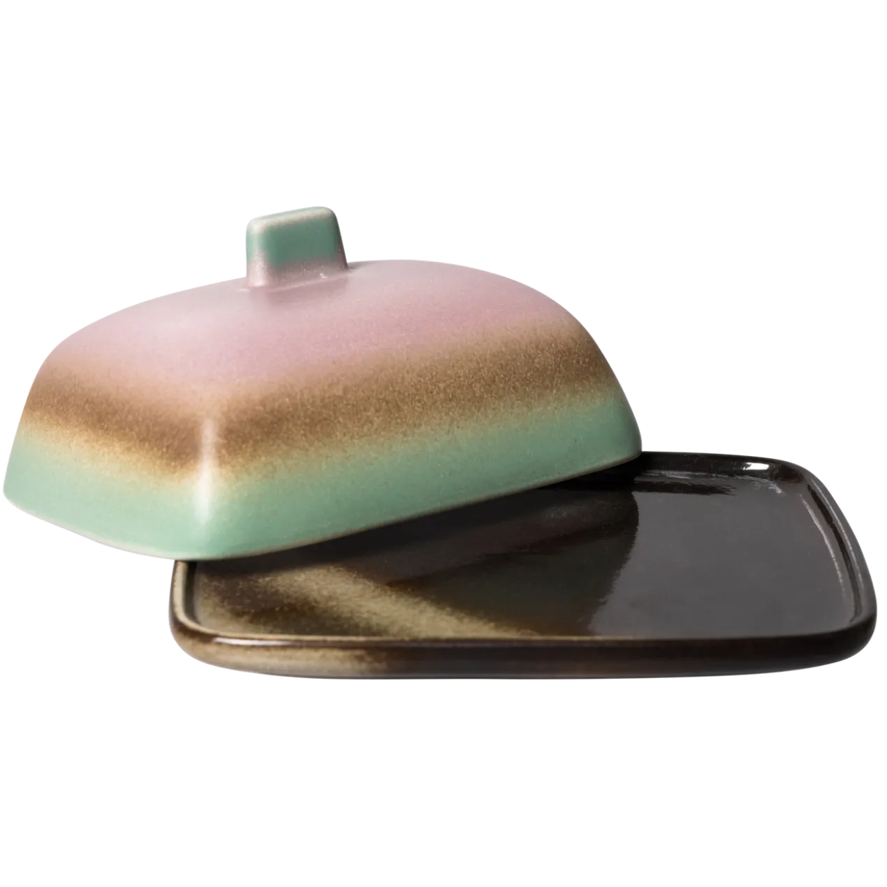 Ceramic 70's botervloot mercury
