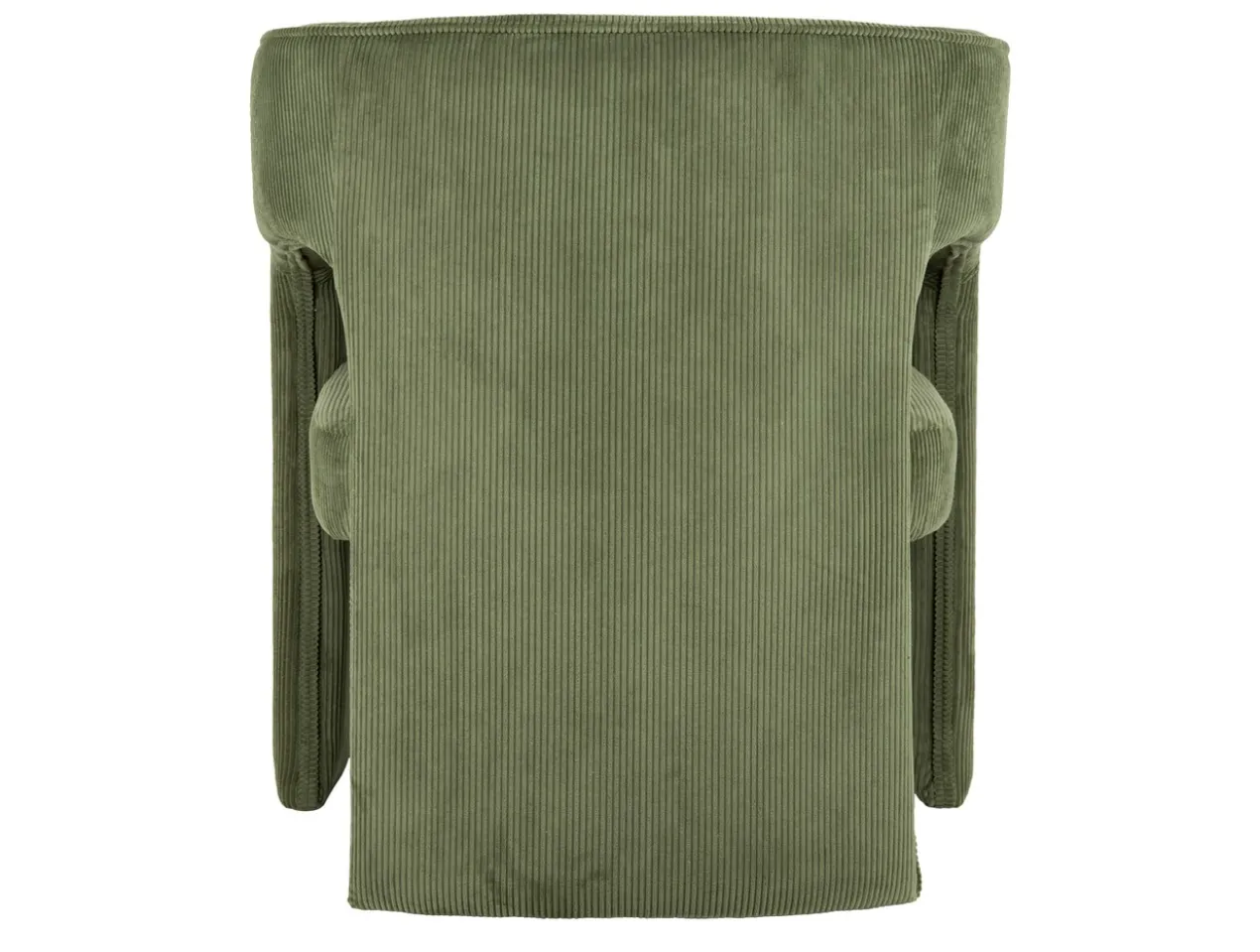 Chair Vigor corduroy moss green