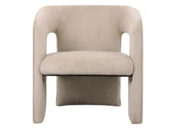 Chair Vigor corduroy warm grey