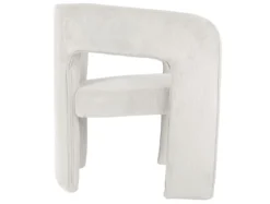 Chair Vigor corduroy white