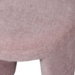 Charlie gestoffeerde kruk blush