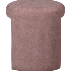 Charlie gestoffeerde kruk blush