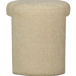 Charlie gestoffeerde kruk naturel