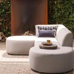 Chios tuin loungeset organisch links zand