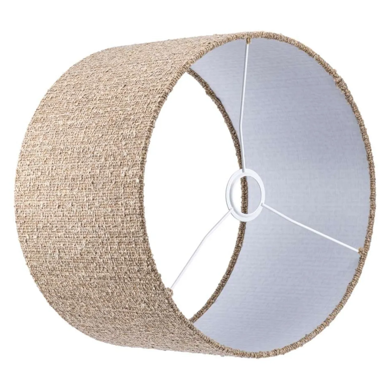 Cilinder 20x20x15cm Aspen bouclé beige