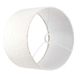 Cilinder 30x30x20cm Aspen bouclé blanc