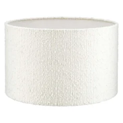 Cilinder 40x40x25cm Aspen bouclé blanc