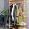 Clothing rack bamboo