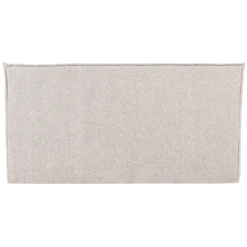 Cluster eetbankje met rugleuning boucle zand beige