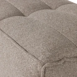 Cluster hocker boucle khaki bruin