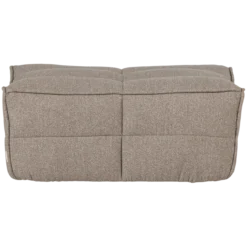 Cluster hocker boucle khaki bruin