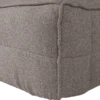 Cluster hocker boucle middenbruin