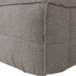 Cluster hocker boucle middenbruin